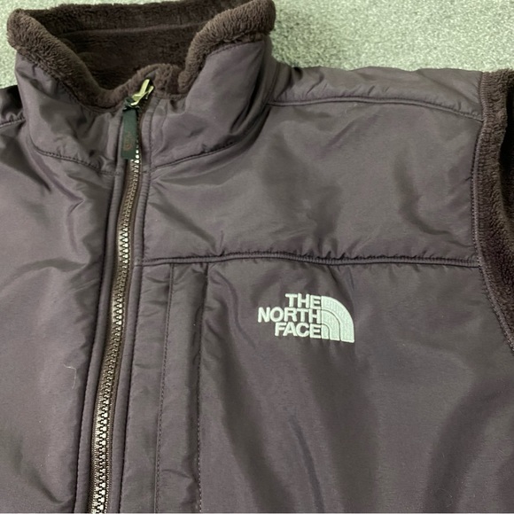 Vintage The North Face Burgandy Denali Fleece Polartec Jacket Women’s Size XL - Picture 2 of 13